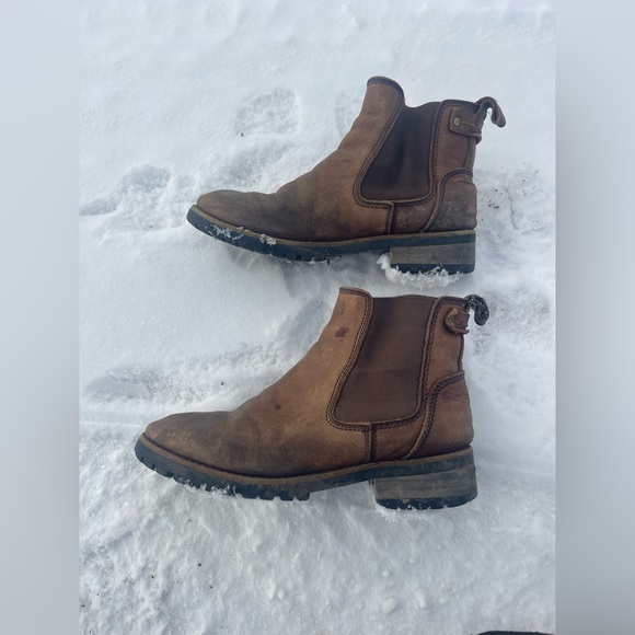 Rustic Brown Men's Boots - Picture 2 of 7